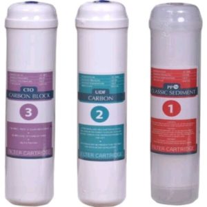 3 Lü Su Arıtma Filtresi
